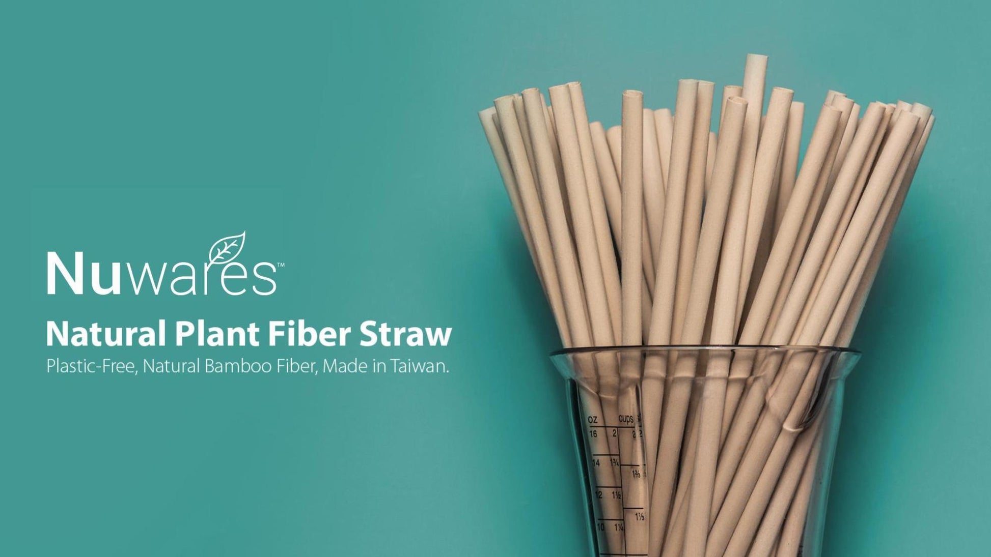 NaturaEst Plant Fiber Straws